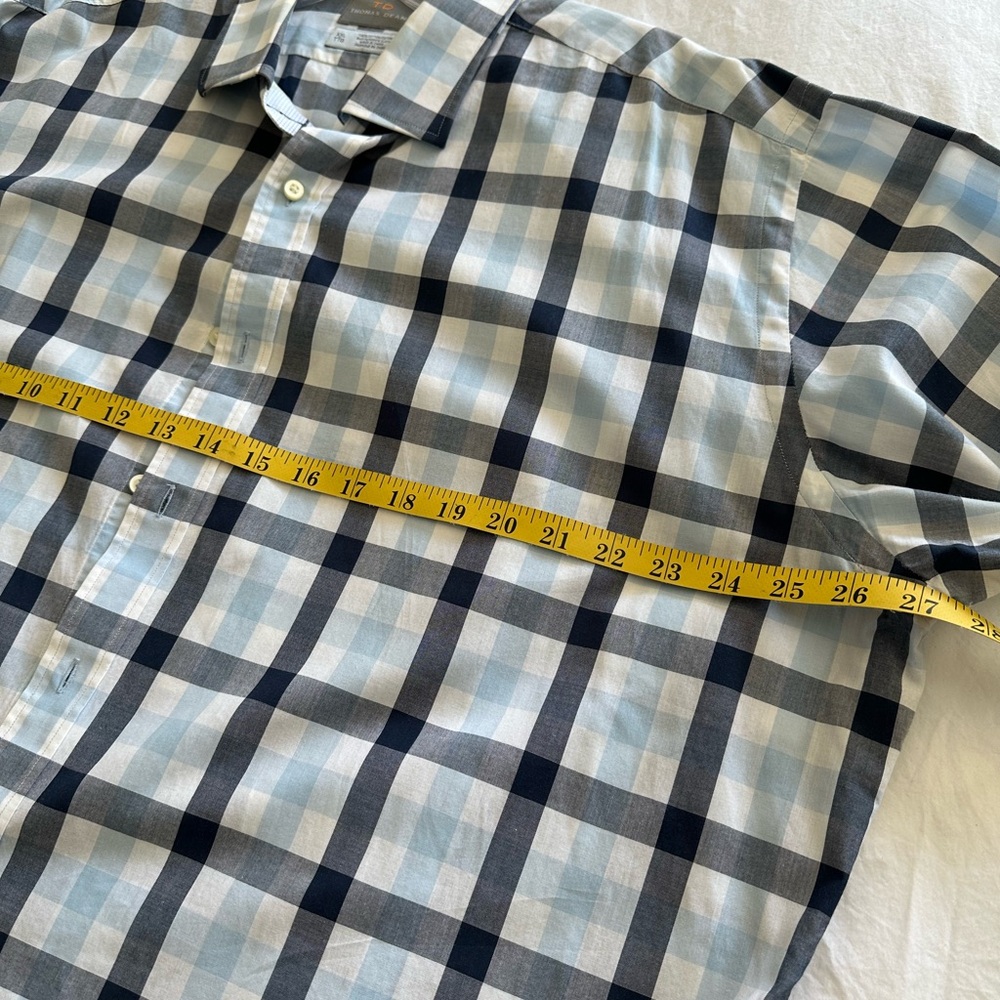 Thomas Dean Men's Plaid Shirt, size XXL - Picture 5 of 8